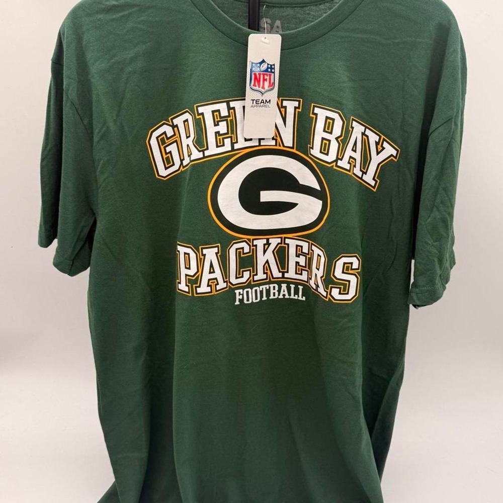NFL Green Bay Packers green cotton t-shirt Size XL